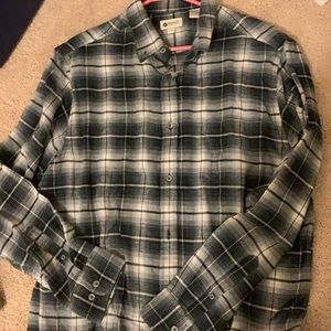 Men’s Haggar flannel shirt